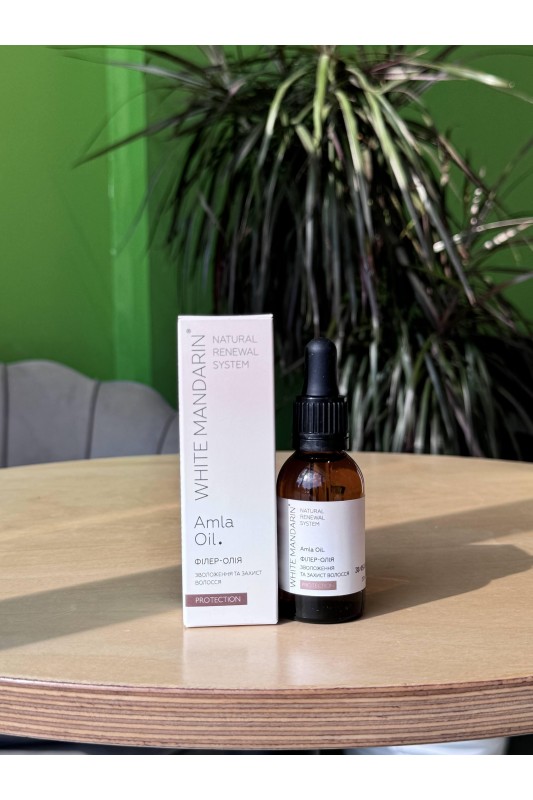 Філер - олія Amla oil, зволоження та захист волосся, White Mandarin, 30 ml