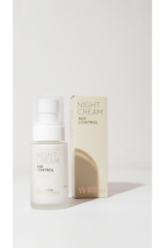 Крем нічний омолоджуючий для обличчя AGE CONTROL, White Mandarin, 50 мл