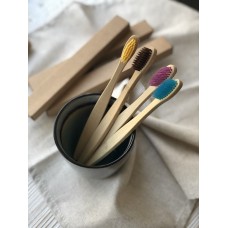 Зубна щітка бамбукова Зубна щітка бамбукова