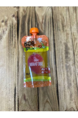 Пюре фруктове з МАНГО без цукру Snail Bob, 250 г