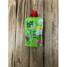 Пюре фруктове з ЯБЛУКА -ГРУШІ без цукру Snail Bob, 90 г