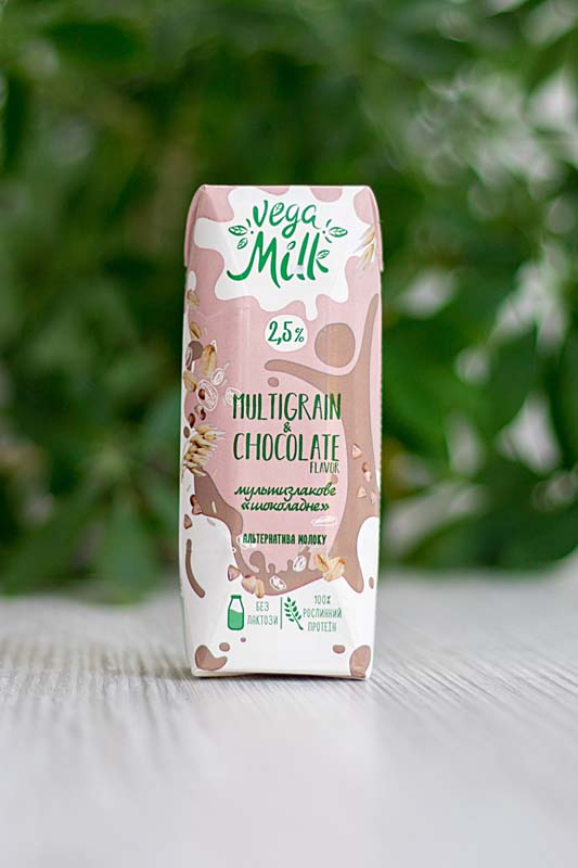 Напиток мультизлаковый с шоколадом (растительное молоко), 0,25л