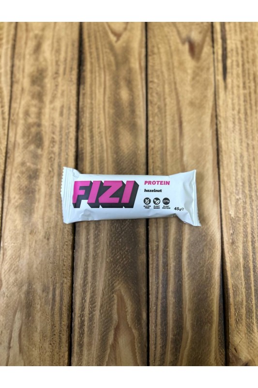 Батончик  протеїновий без шоколаду Фундук, ТМ Fizi, 45 г