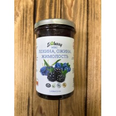 Паста Ягідний мікс (Лохина- ожина- жимолость), LiQberry, 545 мл