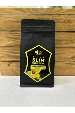 Протеїн Slim Nutrition зі смаком Мадагаскарська ваніль, ТМ SoloSvit 400 г
