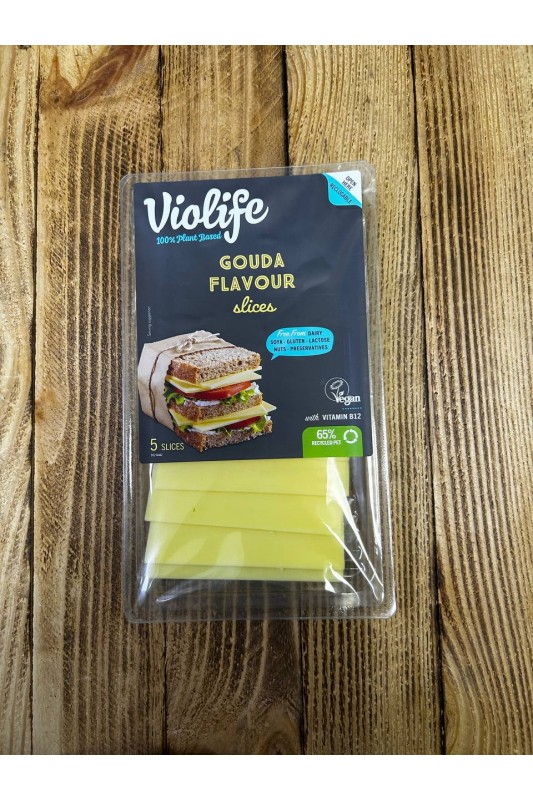 Сир Веган слайс Gauda, ТМ Violife, 100 г