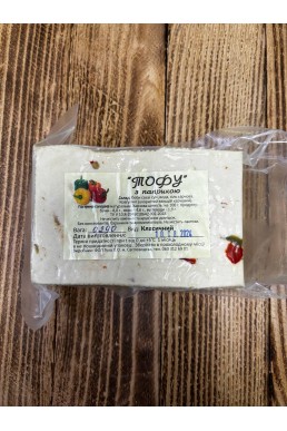 Сир тофу з паприкою, ТМ Гула, 350 г
