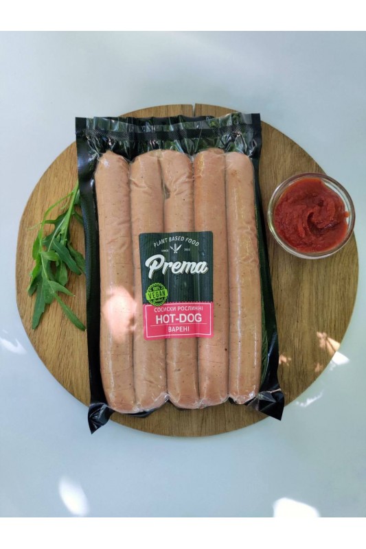 Сосиски вегетаріанські Hot-Dog, TM Prema
